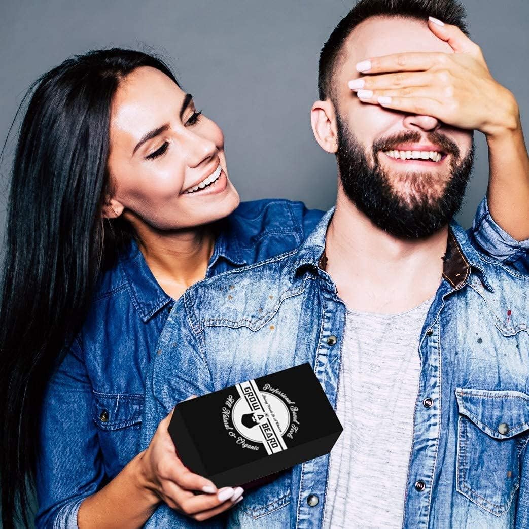 Grow Alpha Beard presentación lista para regalo, excelente para ocasiones especiales