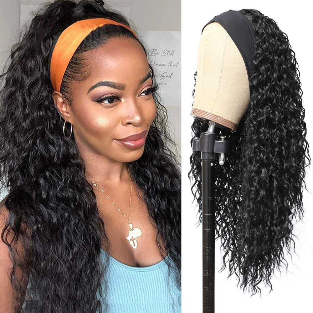 Línea de cabello natural sin encaje para mayor comodidad