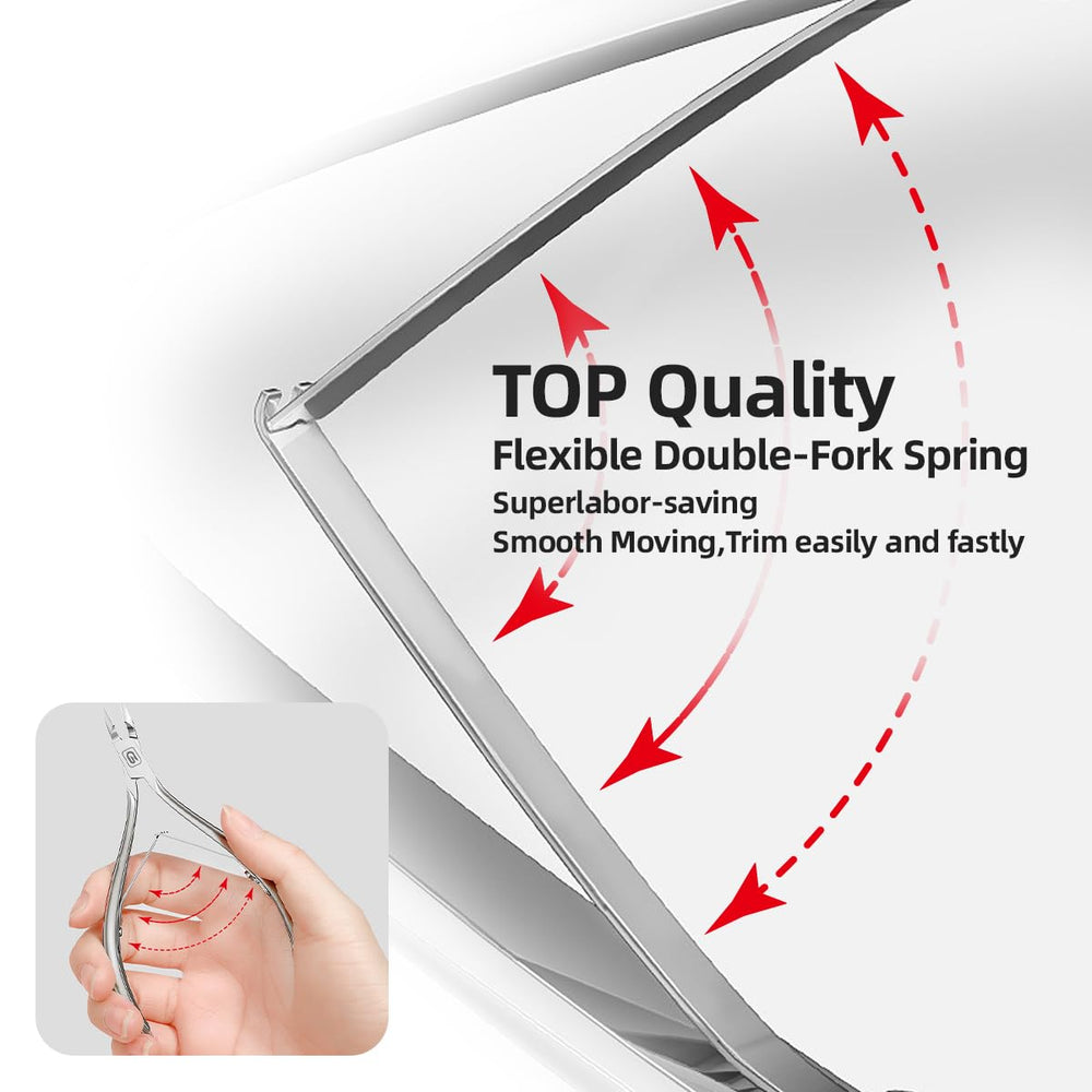 Cortes precisos con Cortacutículas Gubonwer, acero inoxidable duradero.