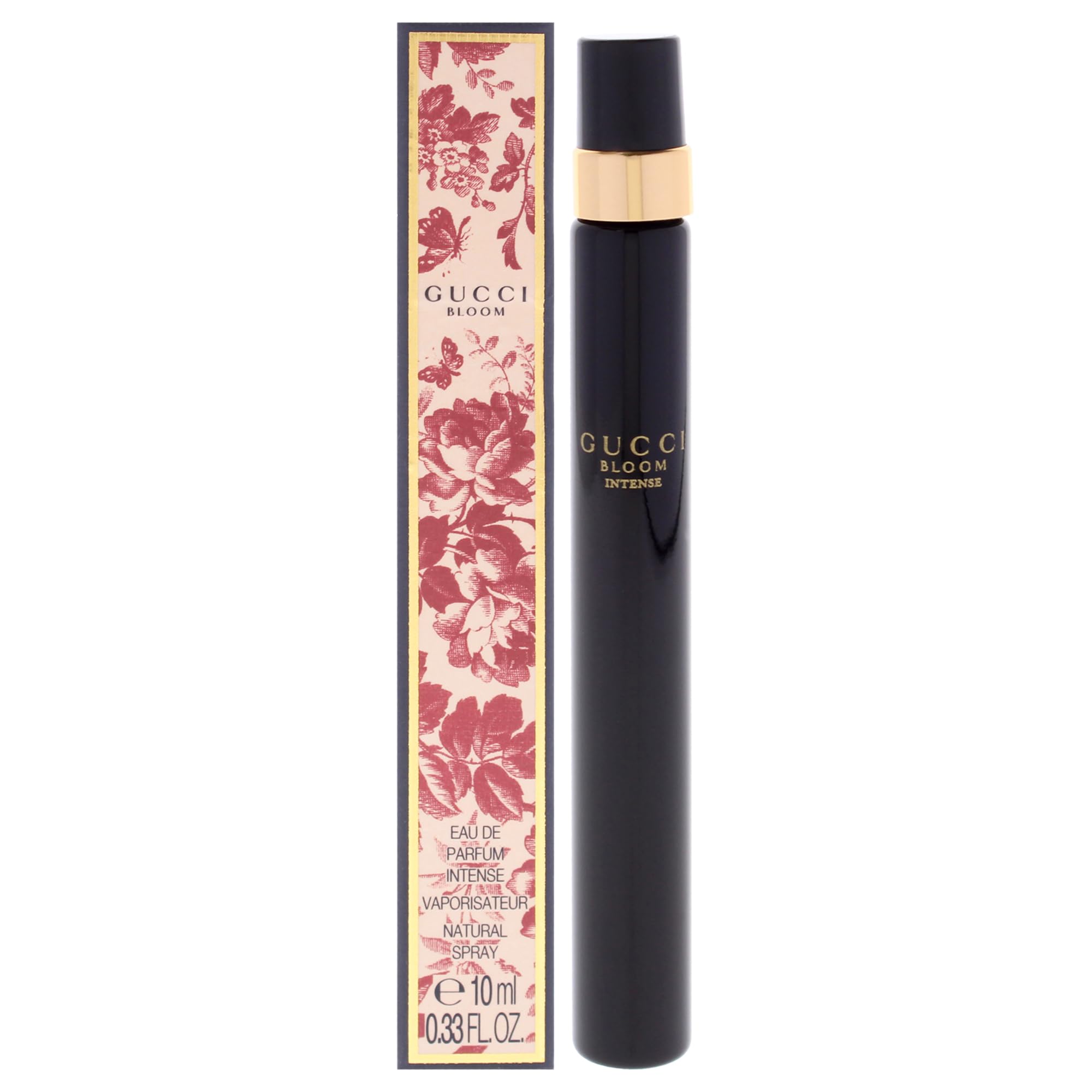 Gucci Bloom Intense Mini EDP, frasco elegante para llevar en el bolso.