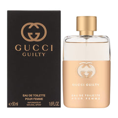 Gucci Guilty frasco-detalle muestra lujo en tapa