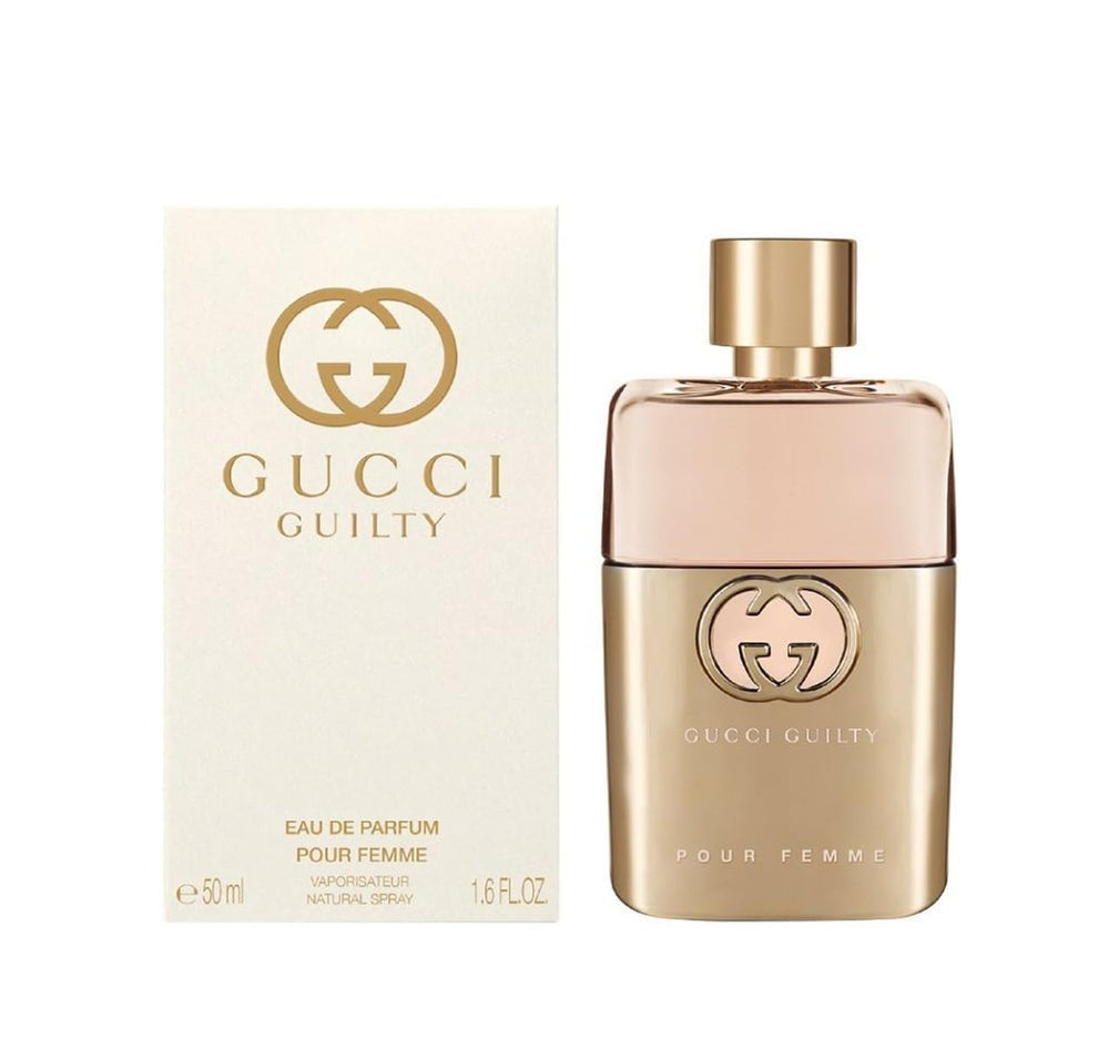Gucci Guilty Mujer: notas pimienta rosa y bergamota, inicio fresco para el día.