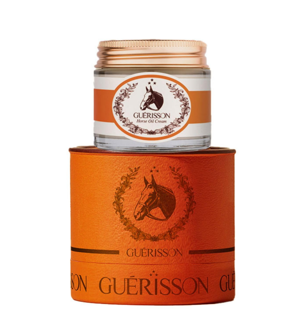 Guerisson 9 Complex crema con aceite de caballo en botella, hidratación duradera