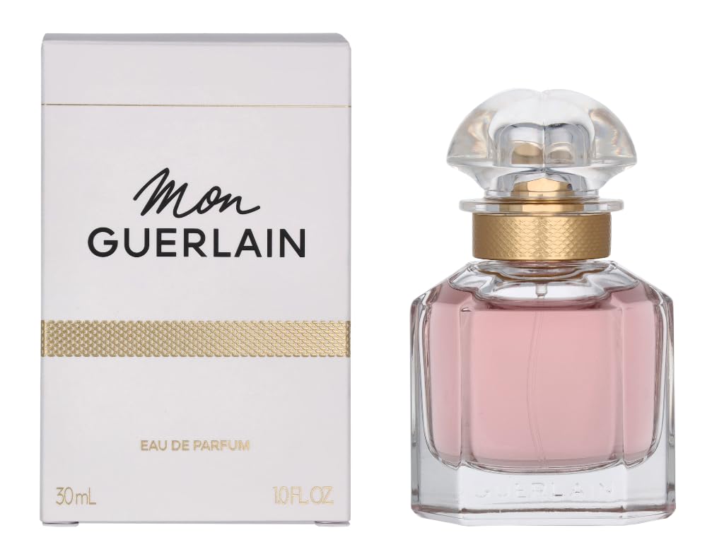 Mon Guerlain de Guerlain, botella elegante con lavanda para uso diario.