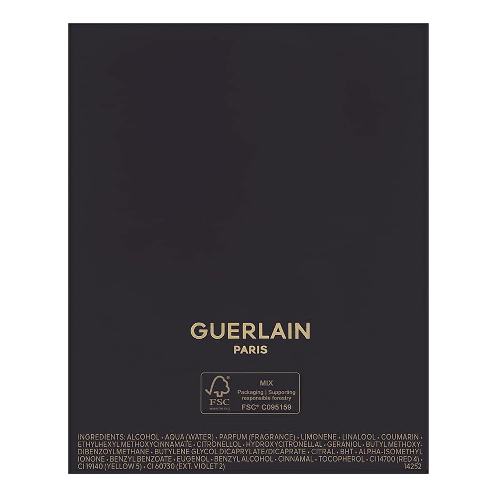 Guerlain Shalimar, empaque elegante, perfecto para coleccionistas de fragancias y ocasiones.