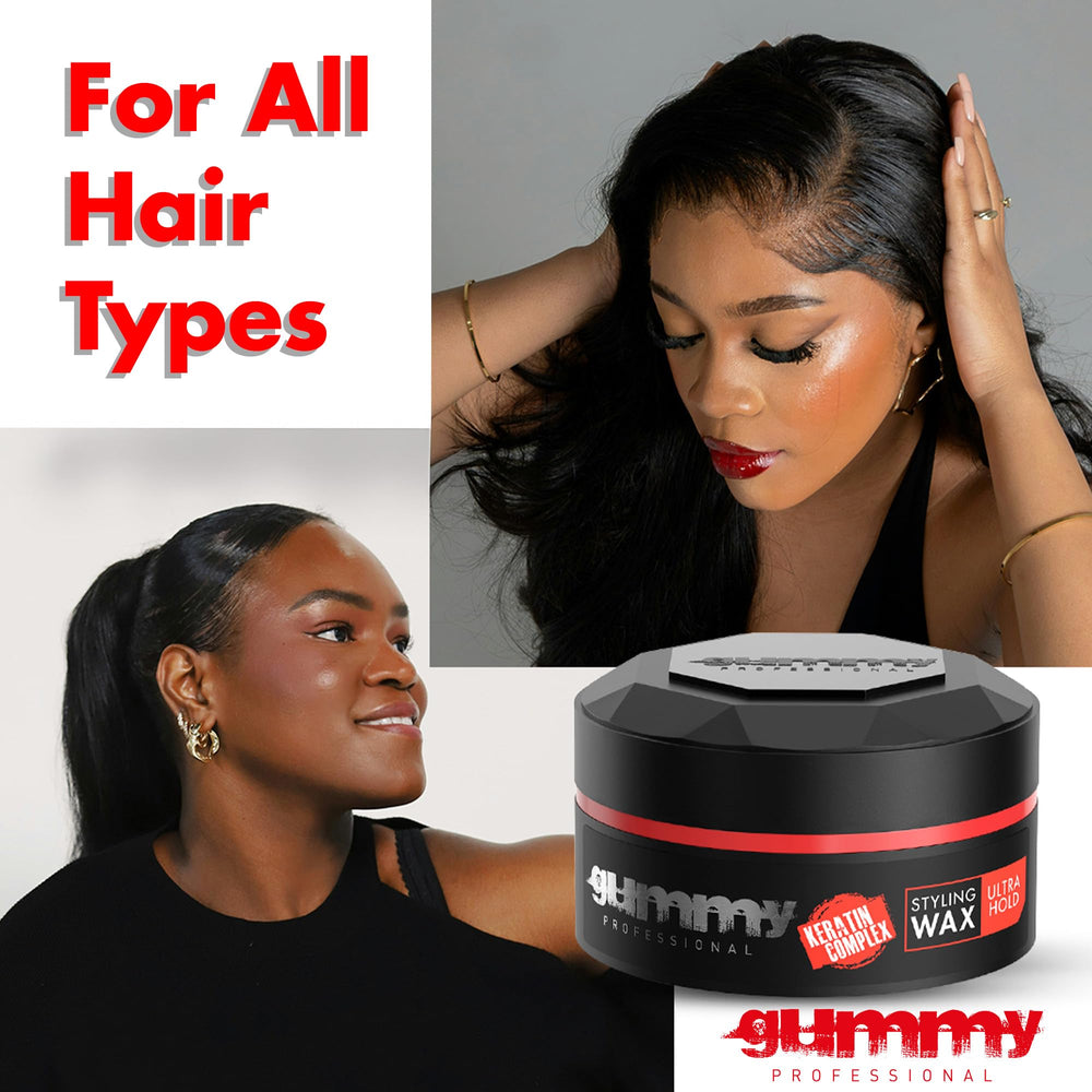 Gummy Professional ayuda a lograr un acabado natural en cabello seco
