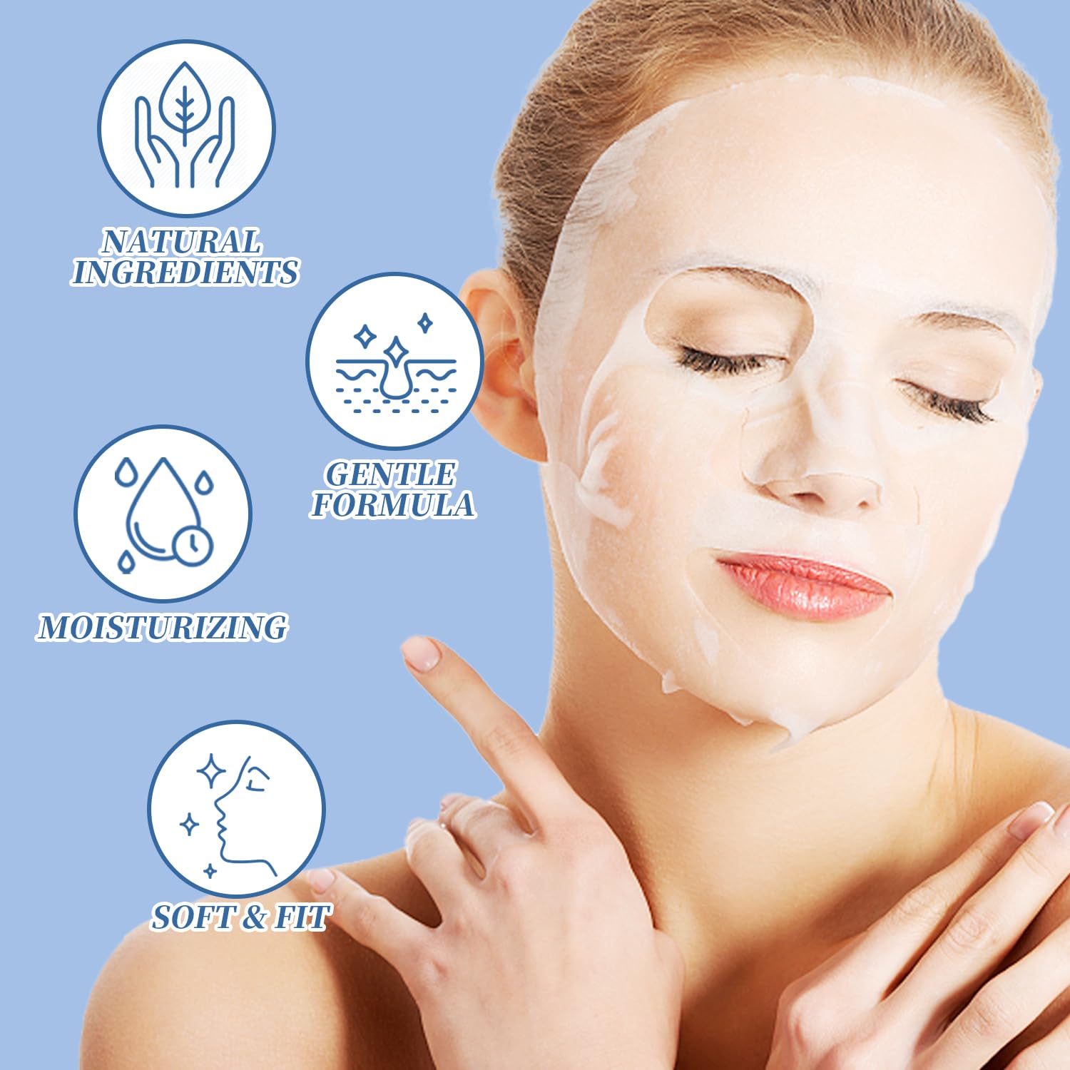 Guoyaolifu mascarilla aplicacion rostro: guia rapida de uso