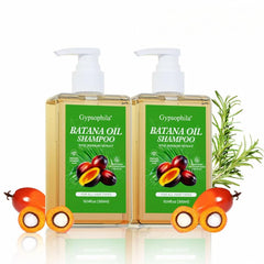 Gypsophila Champú Batana: botella con aceite nutritivo para cabello suave