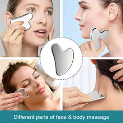 GYQORPHA Gua Sha enfocado en la línea de la mandíbula para contorno facial