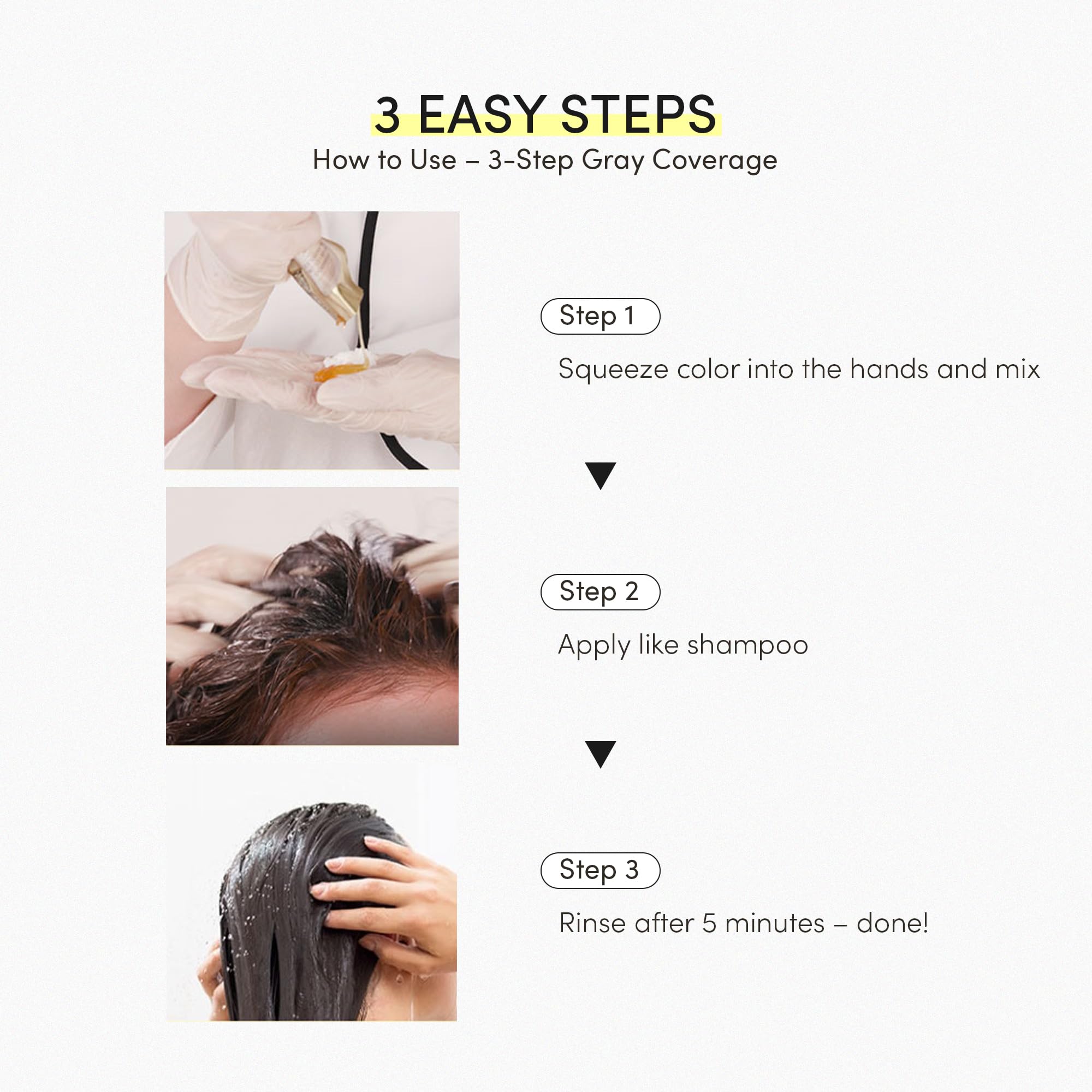 HAARAZ aplicación sin goteo reduce manchas en piel.