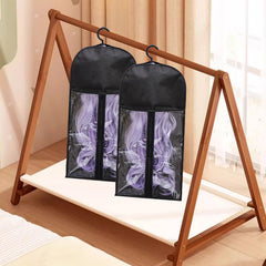 Hadwoer bolsa transparente para identificar pelucas rápidamente