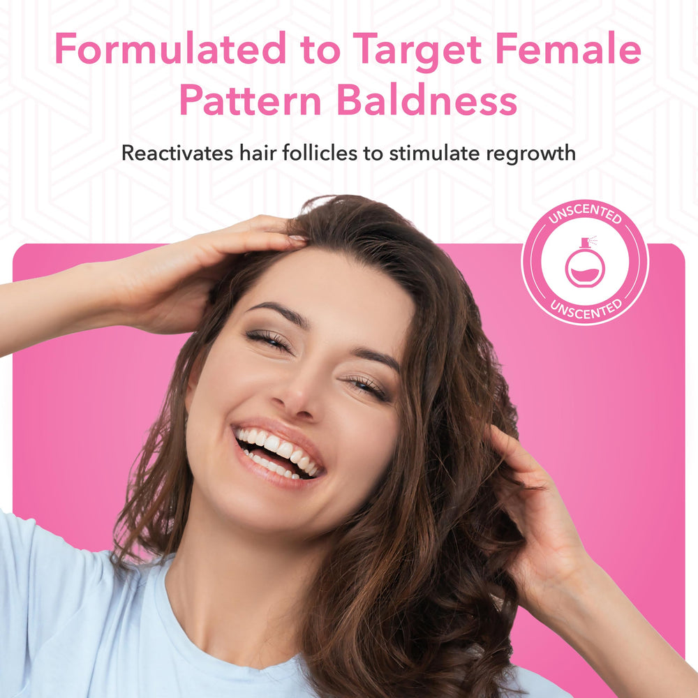 Hair Regen Minoxidil Foam for Women designed for daily use in busy routines.