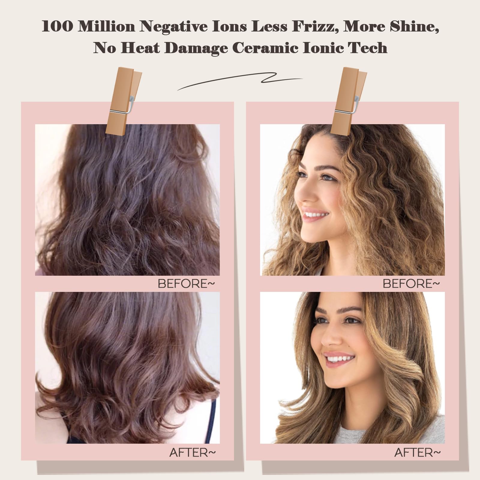 Hair Trends diseño compacto ligero, perfecto para guardar en la mochila
