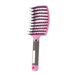 Hairstreaq de hkncvag cepillo desenredante curvado y ventilado para desenredar sin tirones