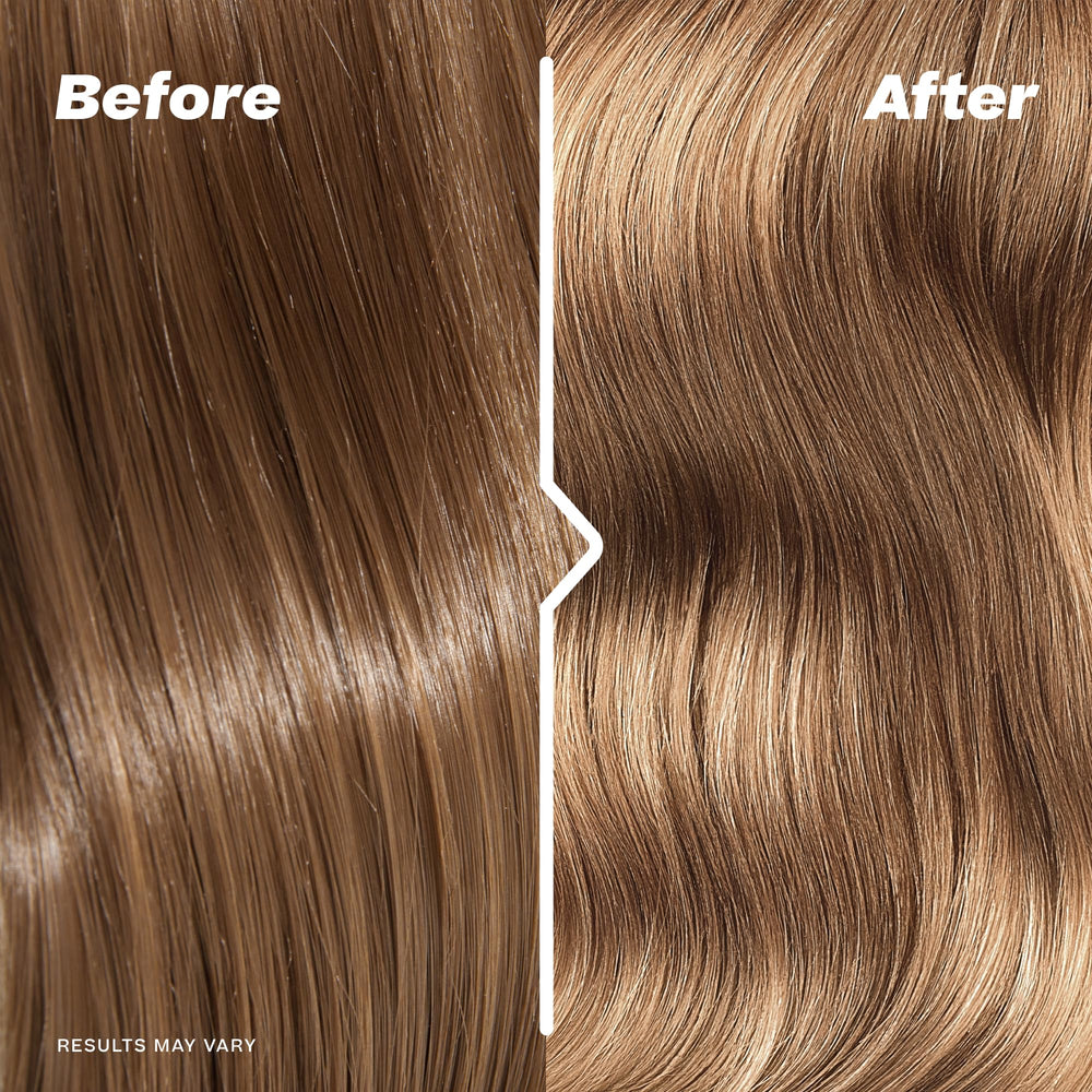 Rubios y castaños claros pueden beneficiarse de Lighten Up para un brillo natural