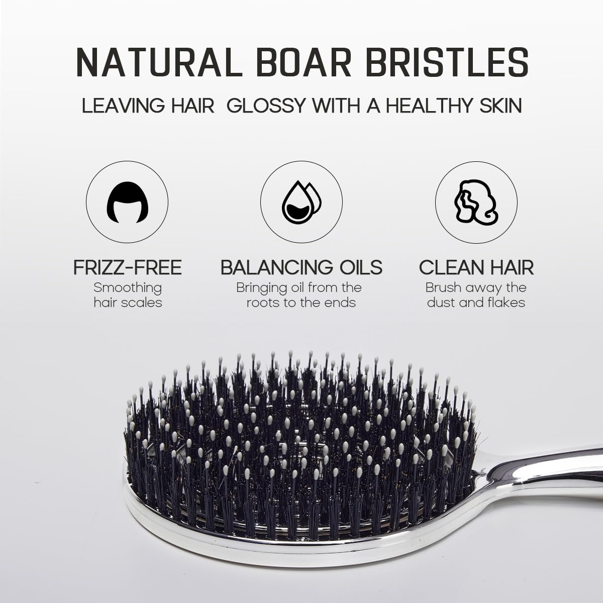 HALOVIDA cepillo antiestatico para cabello más manejable.