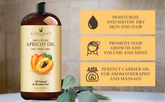 Handcraft Blends masaje con aceite de albaricoque, penetración suave y relajante