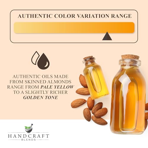 Handcraft Blends Aceite de Almendra Dulce, masaje relajante y cómodo