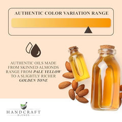 Handcraft Blends Aceite de Almendra Dulce, masaje relajante y cómodo