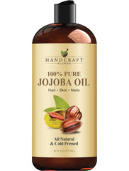 Handcraft Blends aceite de jojoba en botella para uso diario de piel y cabello