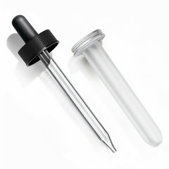 Handcraft Blends gotero de vidrio para botellas 4oz con dosificación precisa.