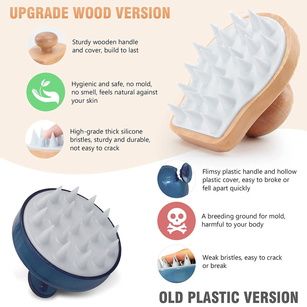 Hangerspace diseño ergonómico con mango de madera para mejor control