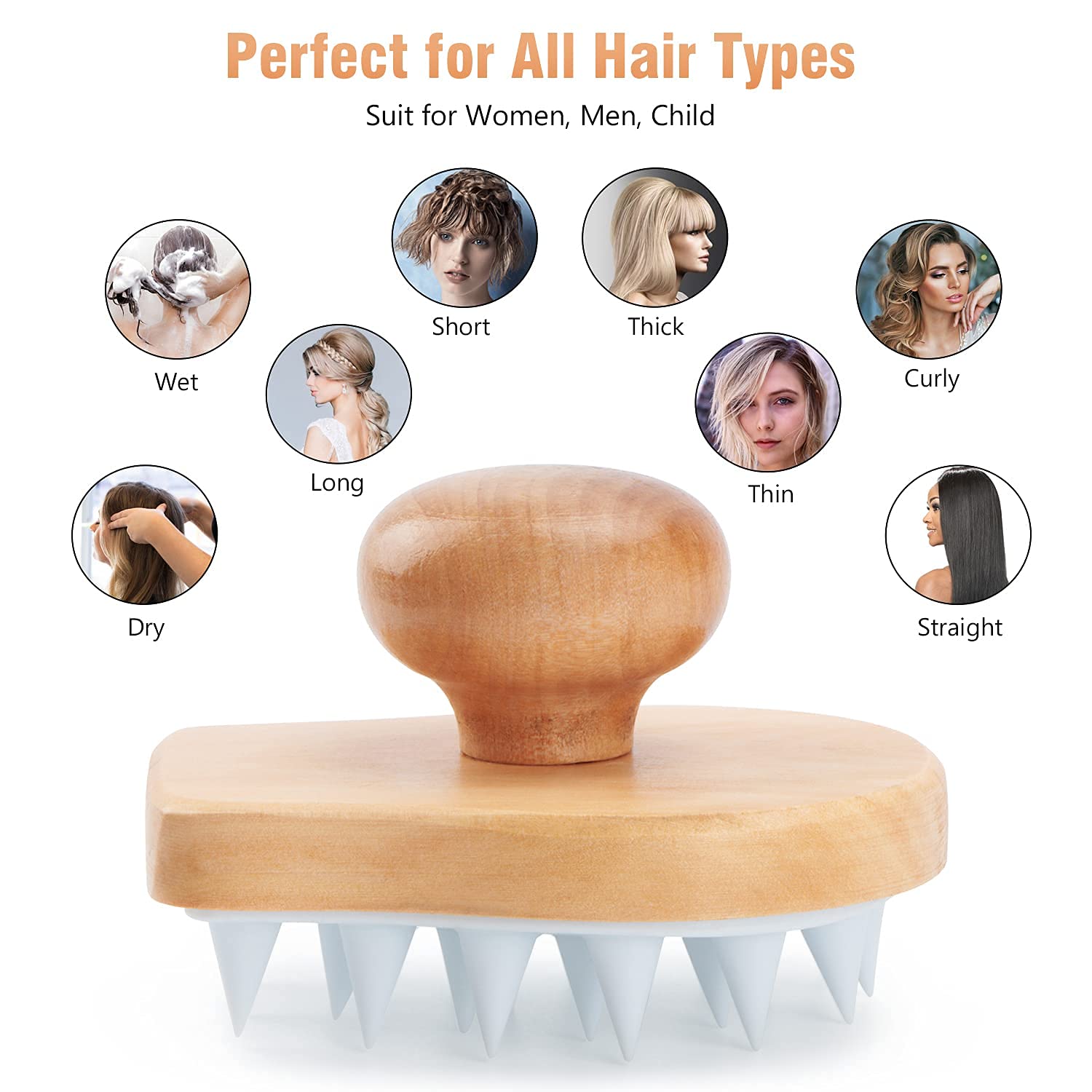 Hangerspace limpia raíces capilares y residuos para cabello más limpio