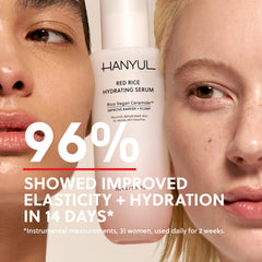 Textura suave del serum de HANYUL para aplicar con facilidad.