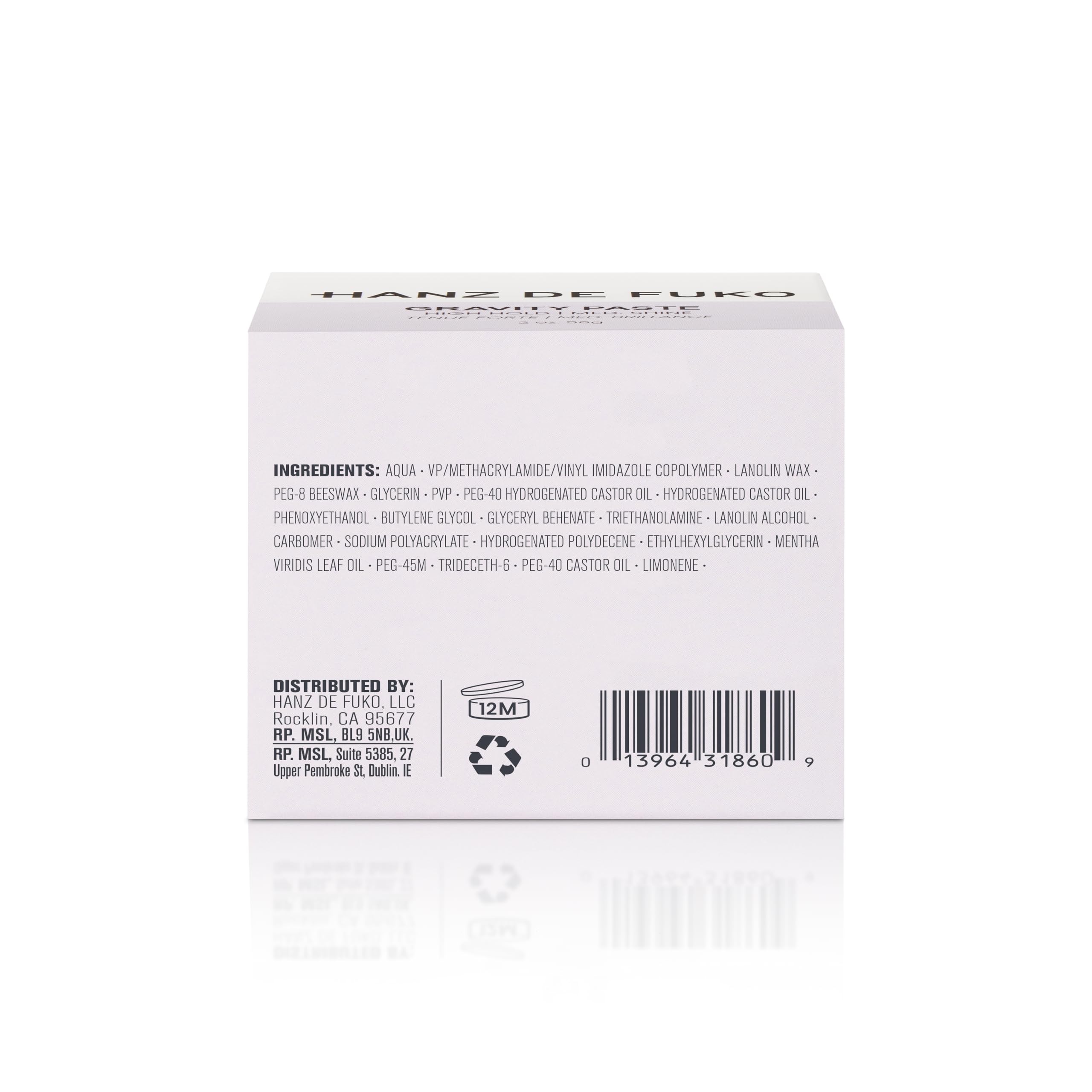 Gravity Paste funciona en cabello fino, grueso y rizado para estilos diversos