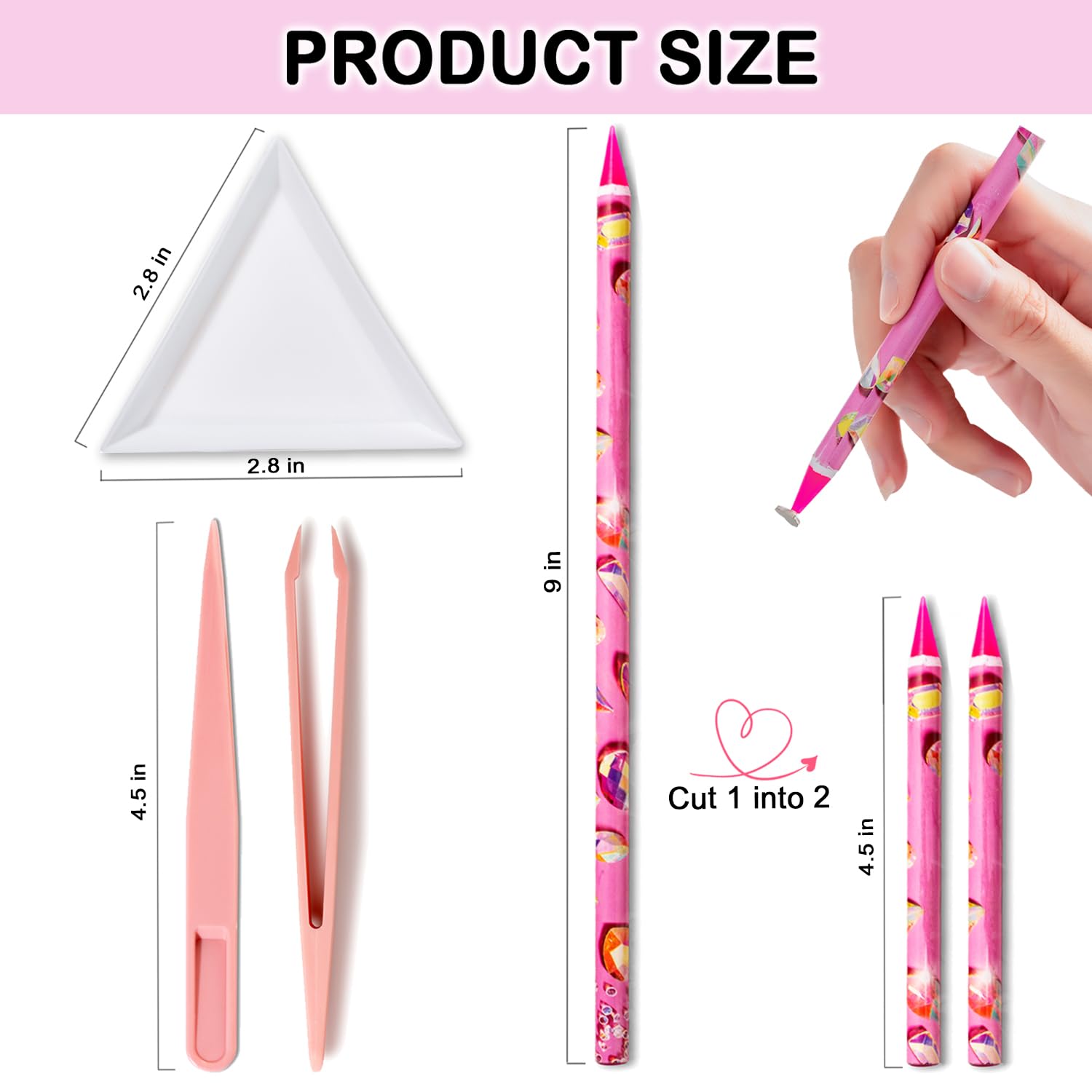 Haozher pinza uñas: colocación suave y precisa de gemas