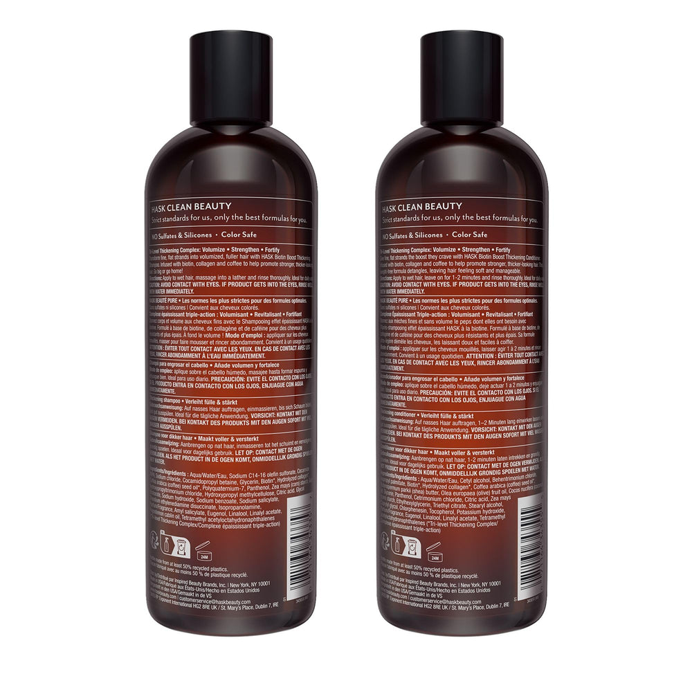 HASK Biotin Boost envase sostenible: opcion ecoamigable para tu rutina
