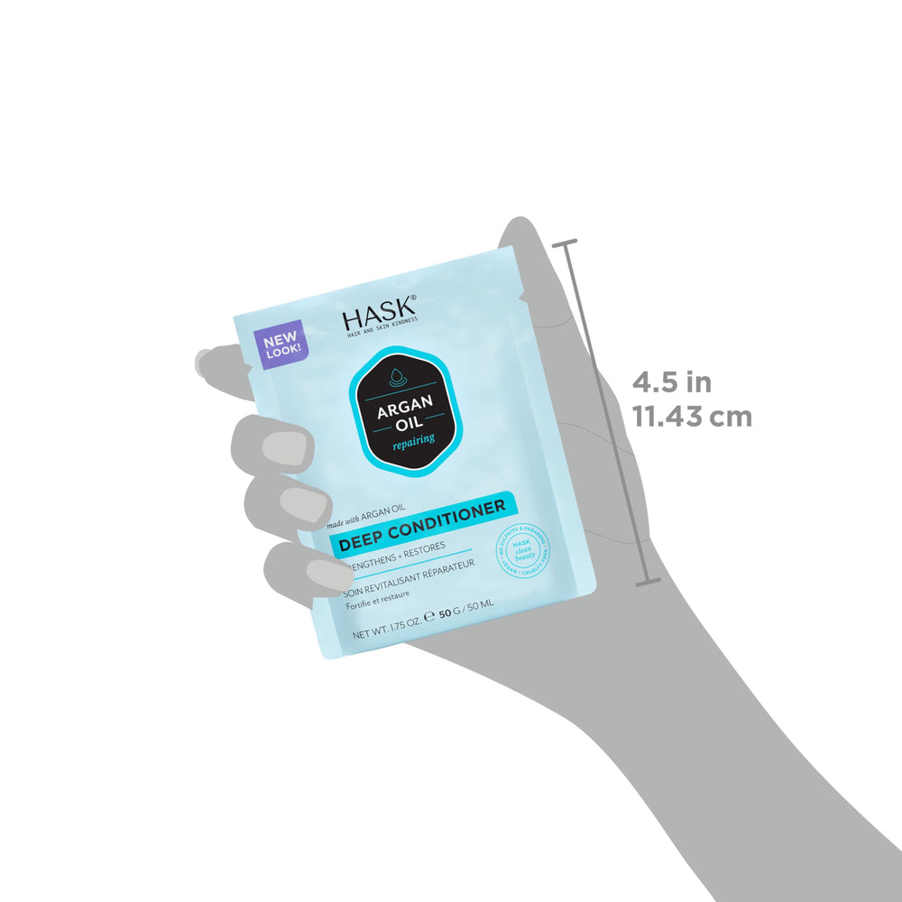 Etiqueta de HASK sin aluminio y sin sulfatos