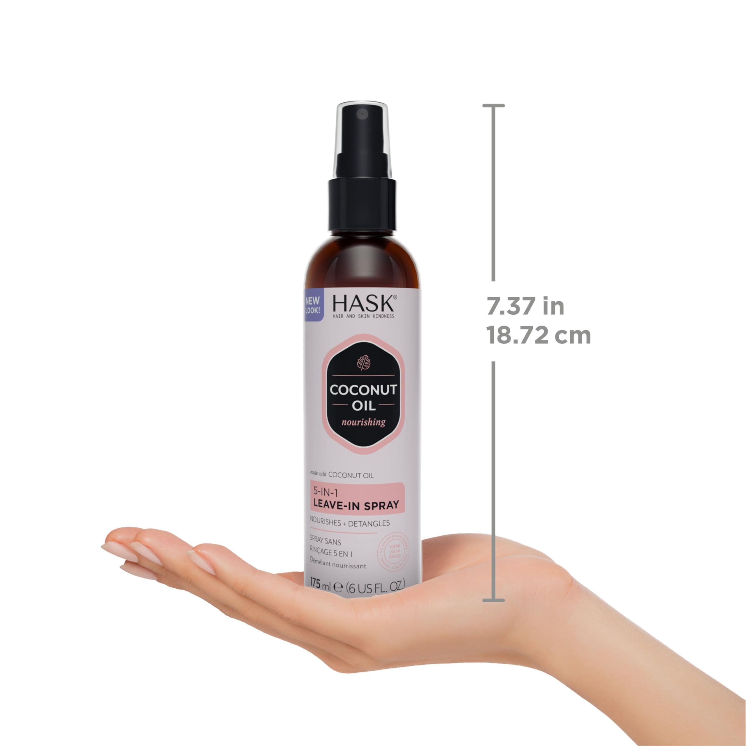 Acondicionador que aporta brillo al cabello con coco.