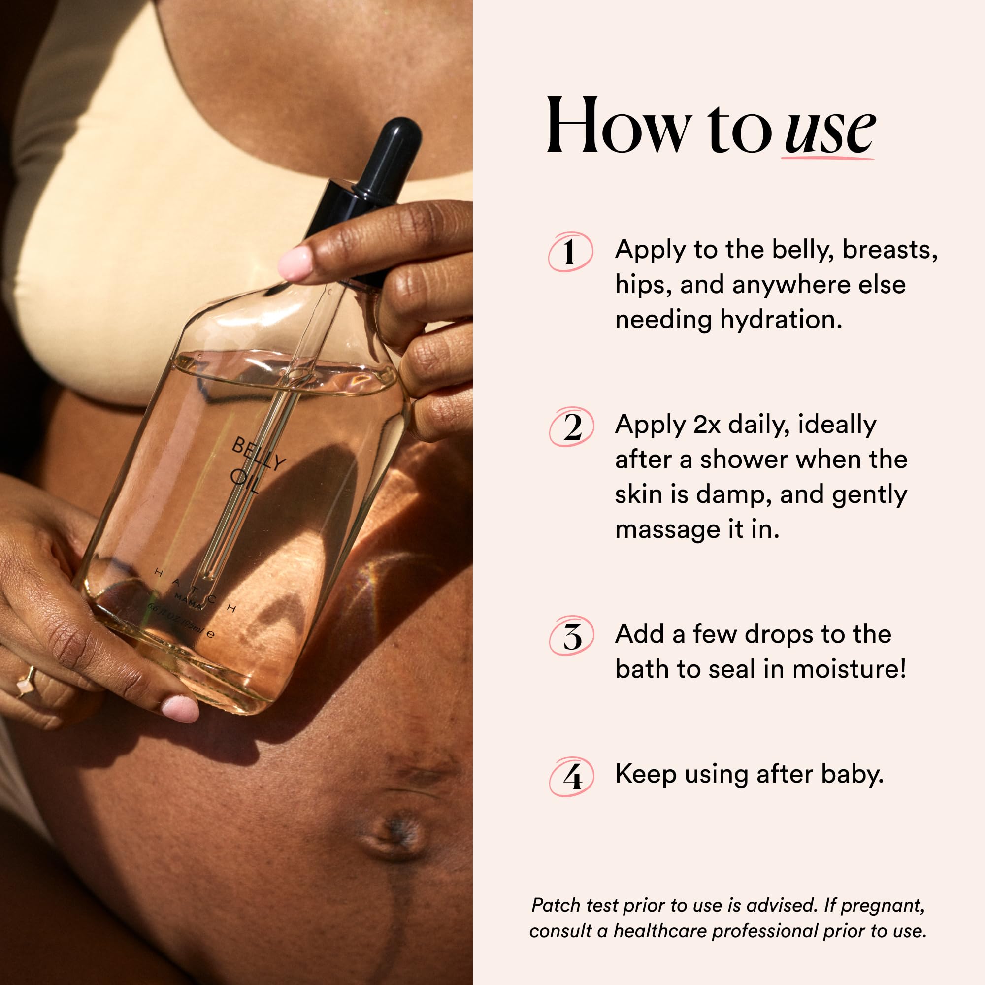 Utilisation quotidienne après la douche pour hydrater tout le corps.