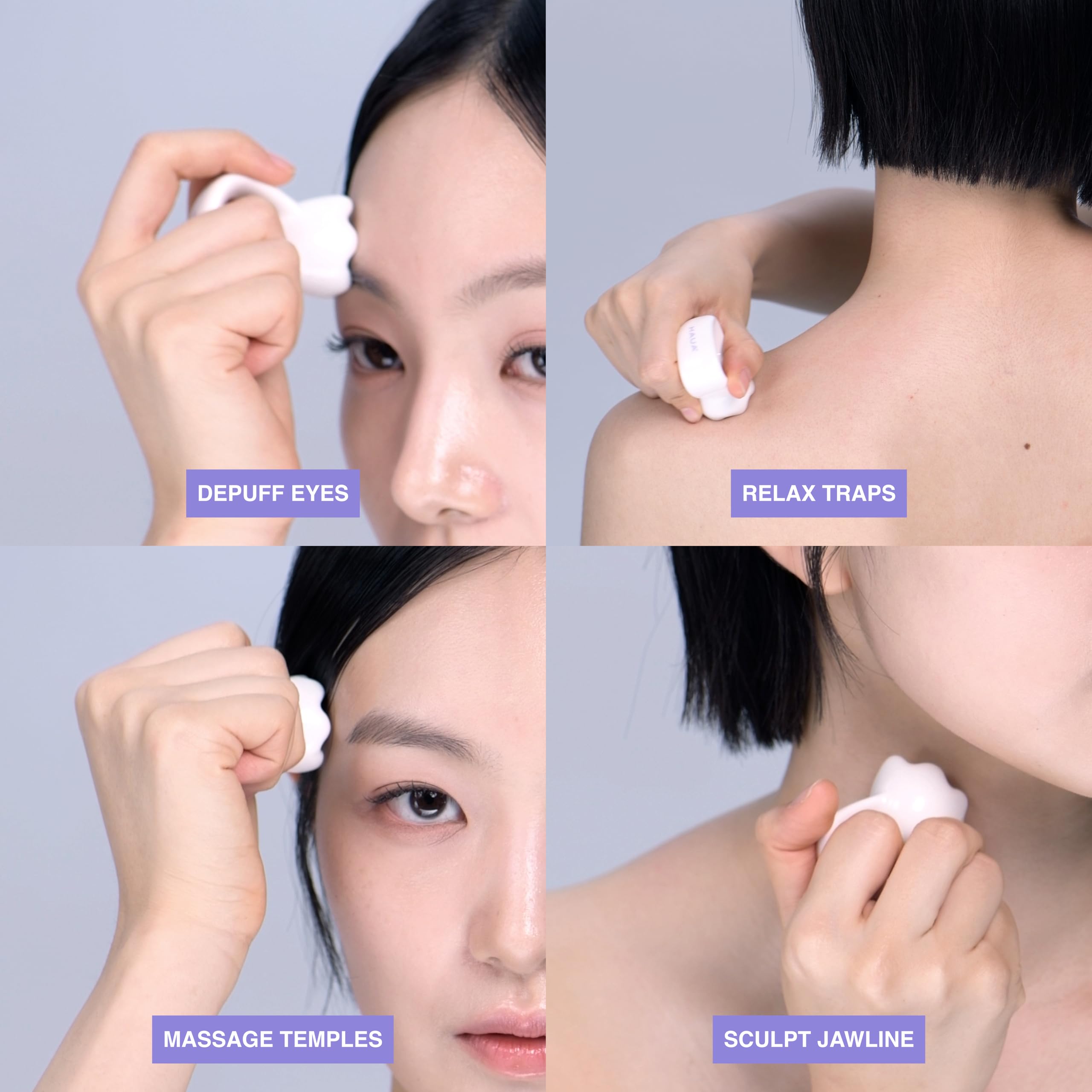 HAUA Ring Gua Sha fácil de limpiar, mantenimiento rápido.