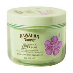 Hawaiian Tropic After Sun Body Butter, hidratación de 12 horas tras la exposición solar.