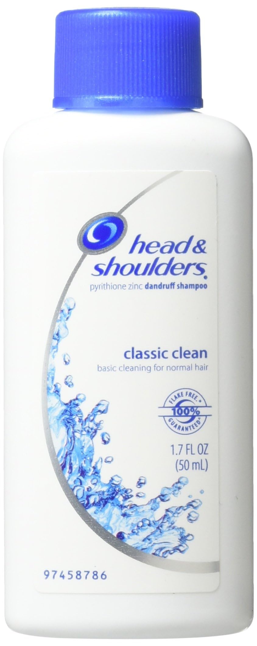 Head & Shoulders Classic Clean: botella en primer plano para frescura duradera.