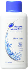 Head & Shoulders Classic Clean: botella en primer plano para frescura duradera.