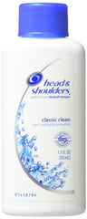Head & Shoulders Classic Clean, botella frontal, protección anticaspa y frescura.