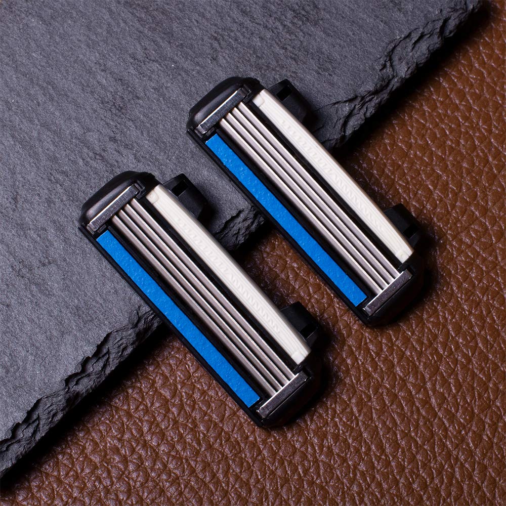 Afeitado de cabeza rápido con HeadBlade HB4, sin tirones.