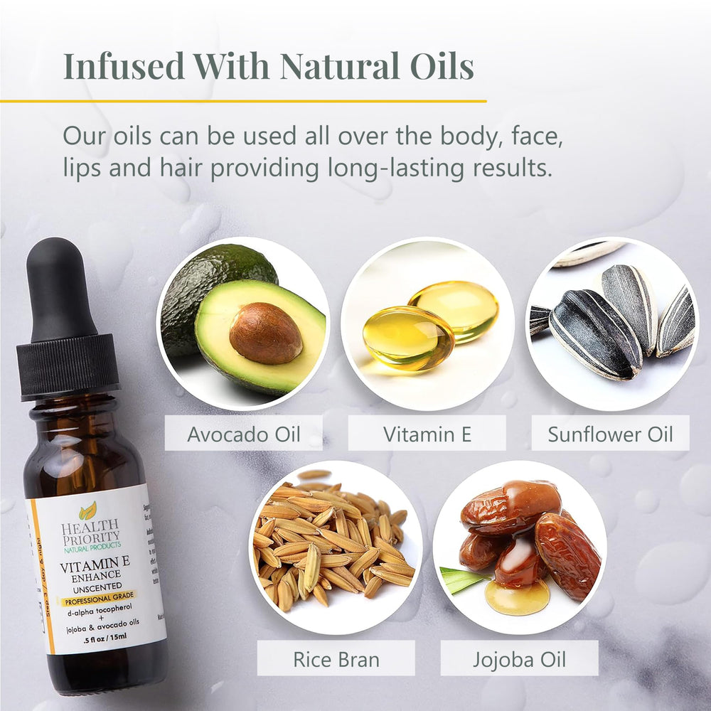 Health Priority Naturals Aplicación en cabello para brillo suave