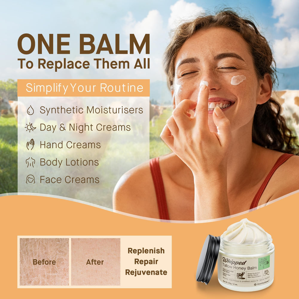 HealthyDerm paquete de dos botes para rostro y cuerpo