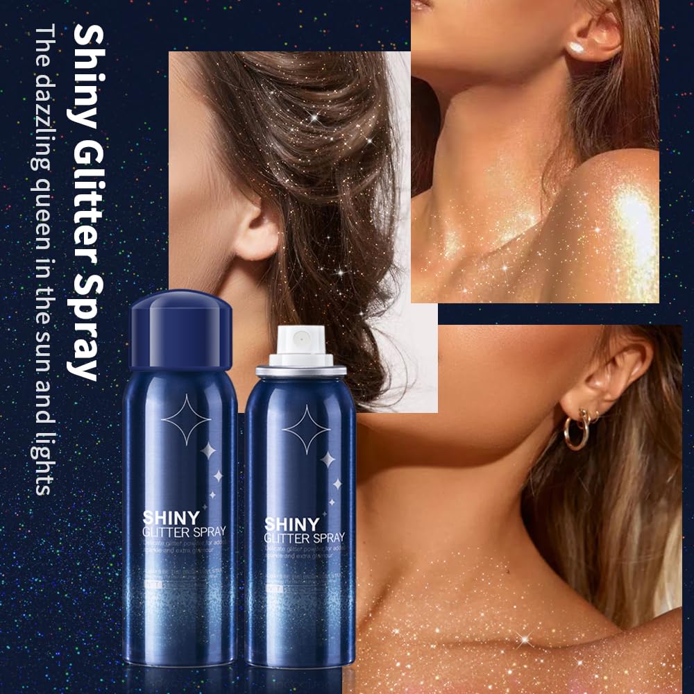 Hegafoo Brillo en brazos y piernas para look de noche.