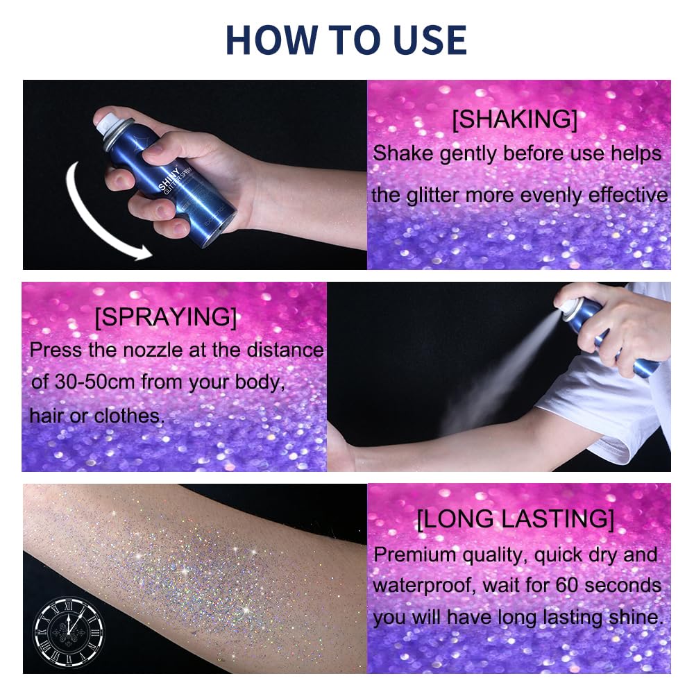 Hegafoo Brillo para eventos nocturnos con radiancia sin esfuerzo.
