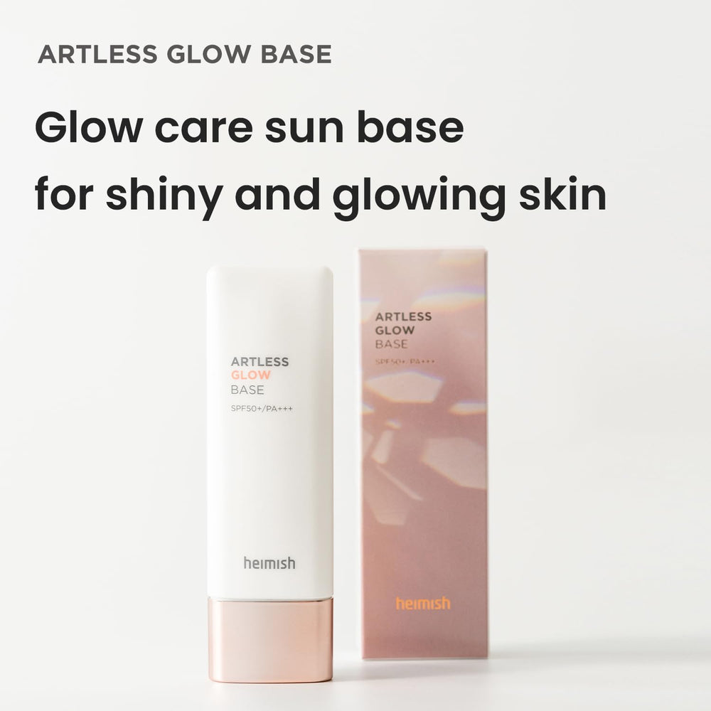 Artless Glow Base acabado perlado que ofrece luminosidad duradera para tono uniforme