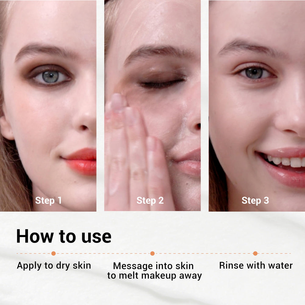 HEIMISH All Clean Balm Mandarin sirve como primer paso en limpieza en doble limpieza.