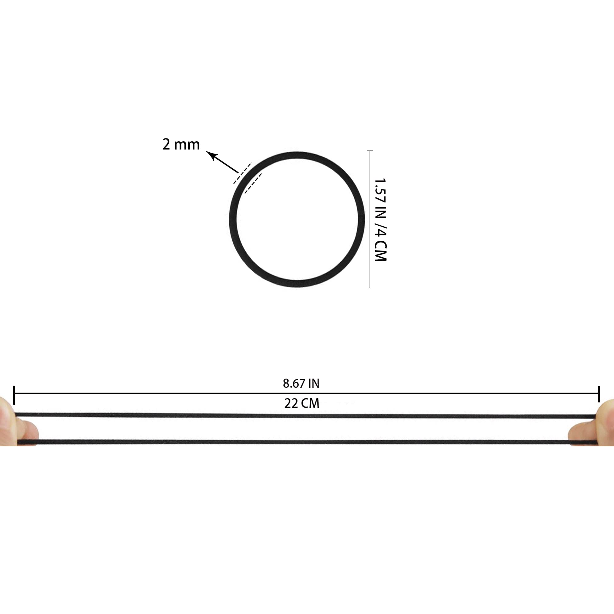 Gomas Helamvly de nylon elásticas y duraderas para uso diario.