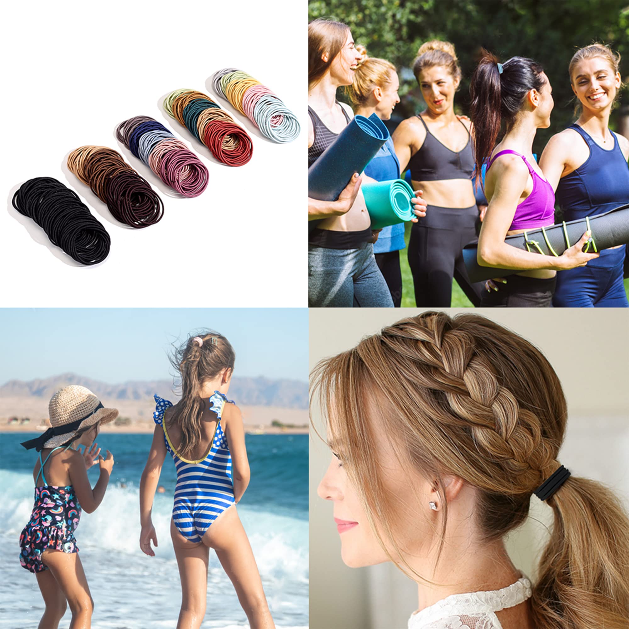 Gomas Helamvly paleta de 19 colores para combinar con atuendos.