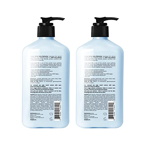 Hempz Crème légère parfum pêche et pamplemousse, sensation durable
