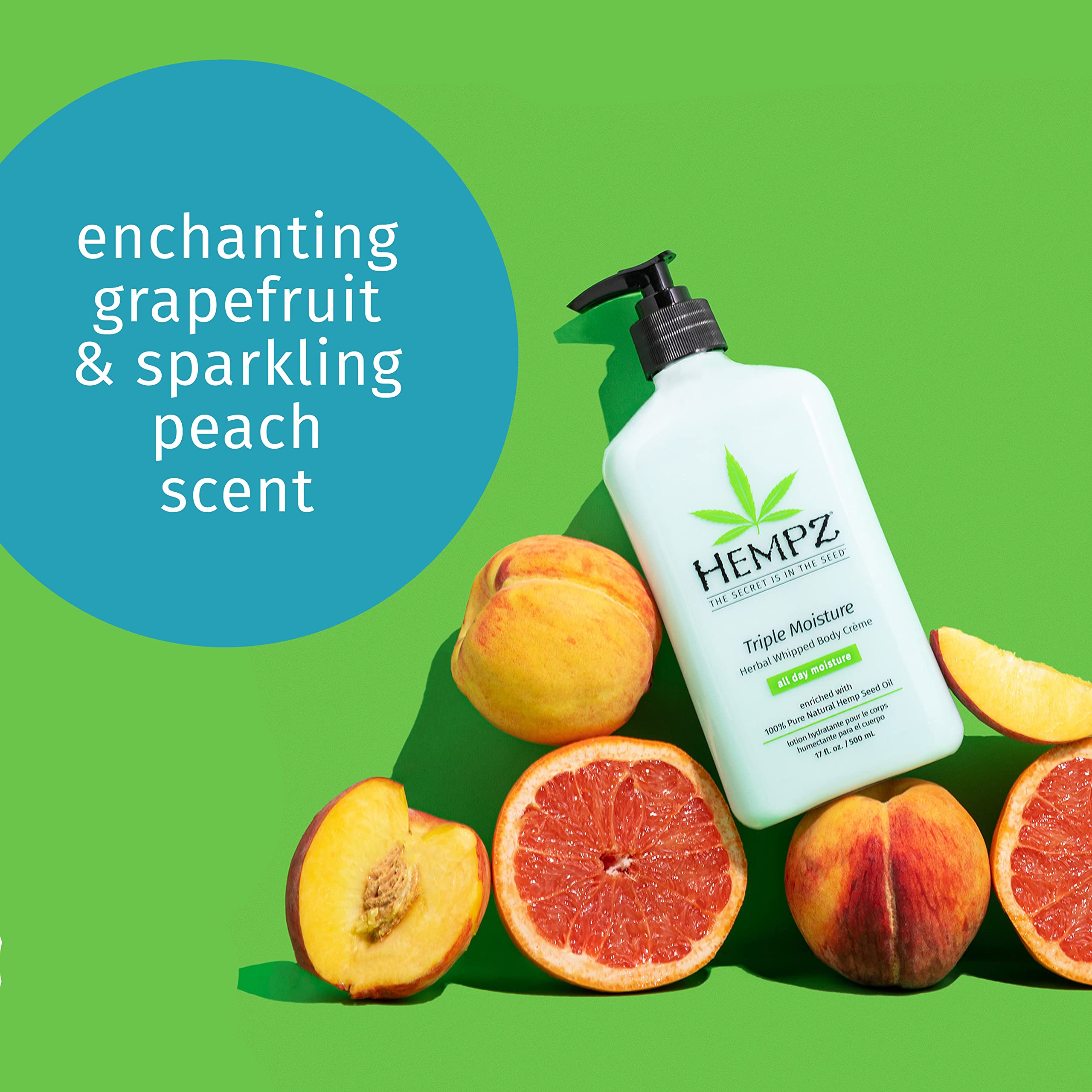 Hempz Extrait de fruit de pomme pour revitalisation et éclat